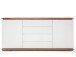 Sideboard >Charleston< in Weiß matt lackiert - 172x81x40cm (BxHxT)