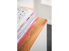 Sideboard >Charleston< in Weiß matt lackiert - 182x81x40cm (BxHxT)