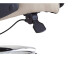 Chefsessel >Rayleigh< in Schwarz Beige aus Metall - 78x116x79cm (BxHxT)