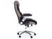 Chefsessel >Rayleigh< in Schwarz Beige aus Metall - 78x116x79cm (BxHxT)