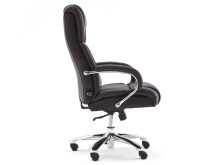 Chefsessel >Rayleigh< in Schwarz aus Metall -...
