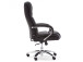 Chefsessel >Rayleigh< in Schwarz aus Metall - 74x118x83cm (BxHxT)