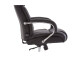 Chefsessel >Rayleigh< in Schwarz aus Metall - 74x118x83cm (BxHxT)