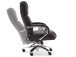 Chefsessel >Rayleigh< in Schwarz aus Metall - 74x118x83cm (BxHxT)