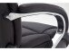 Chefsessel >Rayleigh< in Schwarz aus Metall - 74x118x83cm (BxHxT)