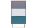 Schuhkipper >Visby< in Sonoma-Eiche - 70x127x24cm (BxHxT)