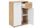 Kommode >Jacklin I< in Artisan-Eiche - 60x85x35cm (BxHxT)
