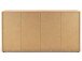 Sideboard >Jacklin< in Artisan Eiche Weiß - 160x85x35cm (BxHxT)