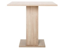 Esstisch >Carlton< in Sonoma-Eiche - 80x75x80cm (BxHxT)