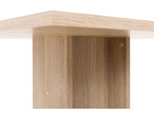 Esstisch >Carlton< in Sonoma-Eiche - 80x75x80cm (BxHxT)