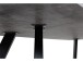 Esstisch >Memphis< in Anthrazit aus Metall - 160x76x90cm (BxHxT)