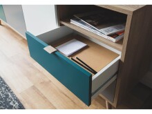 Sideboard >Visby< in Sonoma-Eiche - 180x71x40cm (BxHxT)