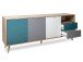 Sideboard >Visby< in Sonoma-Eiche - 180x71x40cm (BxHxT)