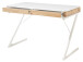 Schreibtisch >Buffalo I< in Eiche aus Metall - 120x75x60cm (BxHxT)