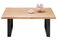 Couchtisch >Henderson I< in Schwarz aus Metall -...