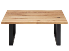 Couchtisch >Henderson I< in Schwarz aus Metall - 110x45x70cm (BxHxT)