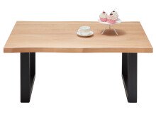 Couchtisch >Henderson I< in Schwarz aus Metall -...