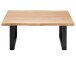 Couchtisch >Henderson I< in Schwarz aus Metall - 110x45x70cm (BxHxT)