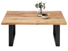 Couchtisch >Henderson I< in Eiche aus Metall - 110x45x70cm (BxHxT)