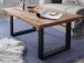 Couchtisch >Henderson I< in Eiche aus Metall - 110x45x70cm (BxHxT)