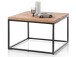 Couchtisch >Samuele< in Asteiche geölt aus Metall - 70x45x70cm (BxHxT)