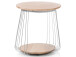 Couchtisch >Virginia I< in verchromt aus Metall - 50x51x50cm (BxHxT)