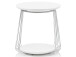 Couchtisch >Virginia I< in verchromt aus Metall - 50x51x50cm (BxHxT)