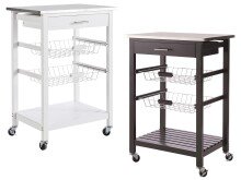 Rollwagen >Columbia I< in  aus Metall,MDF,Edelstahl...