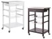 Rollwagen >Columbia I< in  aus Metall,MDF,Edelstahl - 60x83,5x40cm (BxHxT)