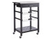 Rollwagen >Columbia I< in  aus Metall,MDF,Edelstahl - 60x83,5x40cm (BxHxT)