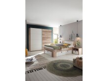 Nachtkonsole >Chery< in Old Style hell - 55x46,5x40cm (BxHxT)