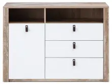 Kommode >Chery< in Old Style hell - 114x82x40cm...