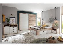 Kommode >Chery< in Old Style hell - 114x82x40cm (BxHxT)