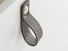 Bett >Chery< in Old Style hell - 145,5x46,5x214cm (BxHxT)