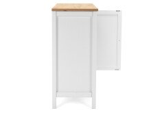 Kommode >Batley I< in Weiß - 80x90x40cm (BxHxT)