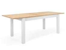 Esstisch >Batley< in Weiß - 215x75x90cm (BxHxT)