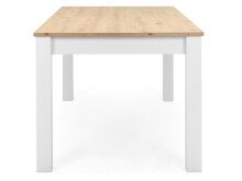 Esstisch >Batley< in Weiß - 215x75x90cm (BxHxT)