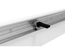 Esstisch >Batley< in Weiß - 215x75x90cm (BxHxT)