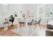 Esstisch >Batley< in Weiß - 215x75x90cm (BxHxT)