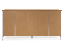 Sideboard >Batley I< in Weiß - 180x90x40cm (BxHxT)