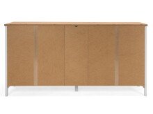 Sideboard >Batley I< in Weiß - 180x90x40cm (BxHxT)