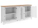 Sideboard >Batley I< in Weiß - 180x90x40cm (BxHxT)