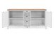 Sideboard >Batley I< in Weiß - 180x90x40cm (BxHxT)