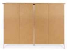 Highboard >Batley I< in Weiß - 160x120x40cm (BxHxT)