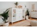 Highboard >Batley I< in Weiß - 160x120x40cm (BxHxT)