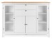 Highboard >Batley I< in Weiß - 160x120x40cm (BxHxT)