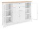 Highboard >Batley I< in Weiß - 160x120x40cm (BxHxT)