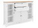 Highboard >Batley I< in Weiß - 160x120x40cm (BxHxT)