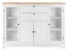 Highboard >Batley I< in Weiß - 160x120x40cm (BxHxT)