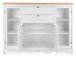 Highboard >Batley I< in Weiß - 160x120x40cm (BxHxT)